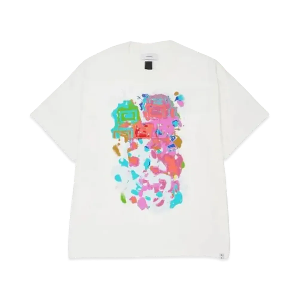 FACETASM Spraypaint Big Tee "White"