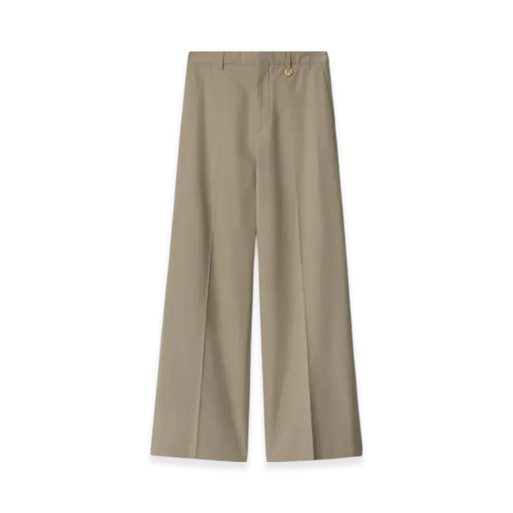 Burberry Silk Tailored Trousers "Crater"