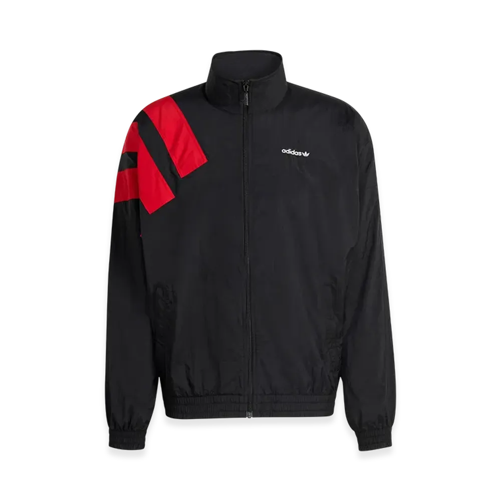 adidas Archive Blocked Track Top "Black/Red"
