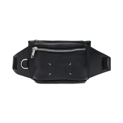Maison Margiela Leather 4-stitches Bumbag "Black"