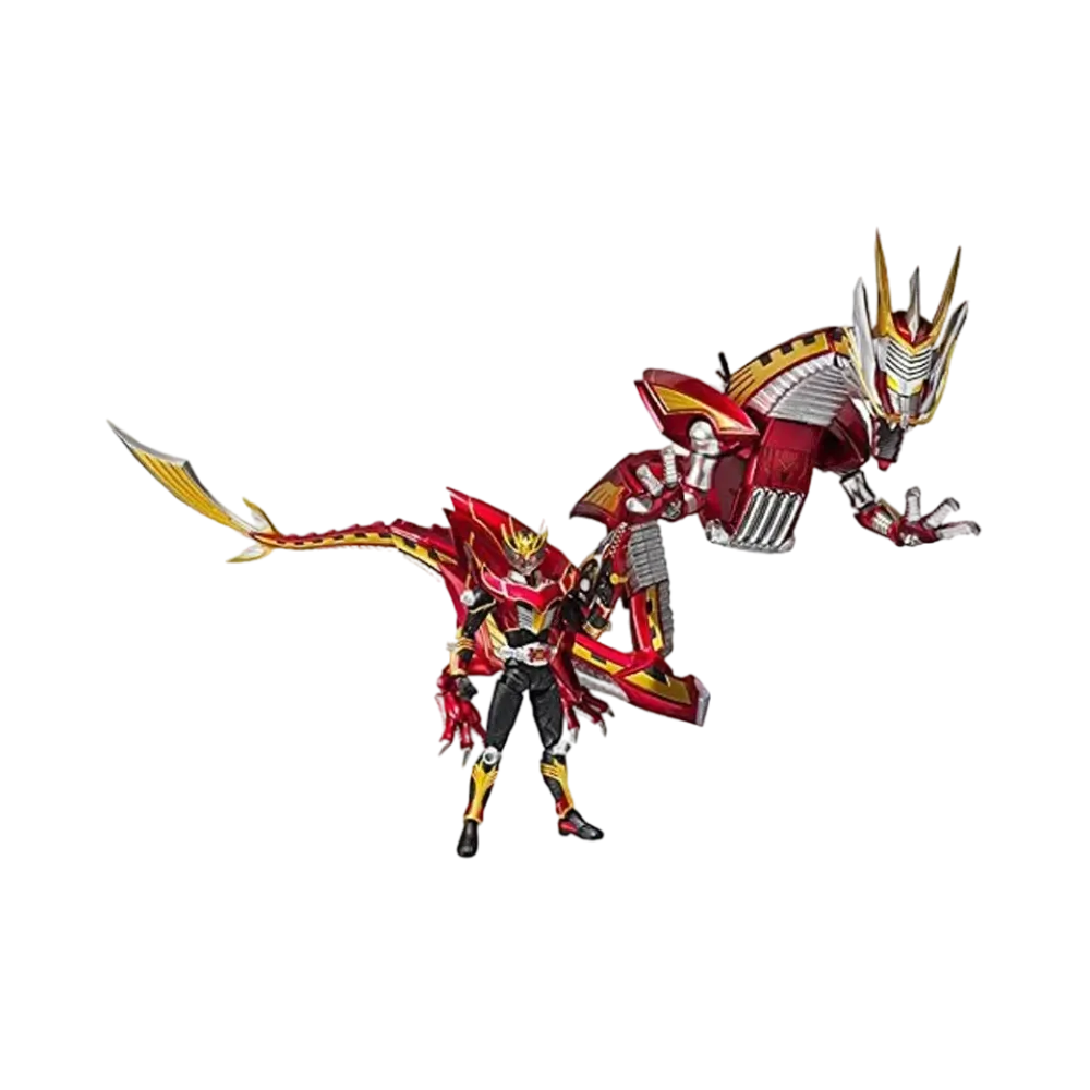 S.H.Figuarts Kamen Rider RYUKI Survival & Draglanzer Set