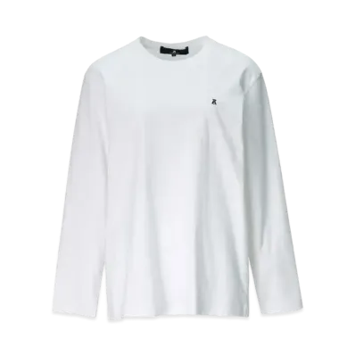 ANREALAGE AZ Circle Embroidery Tee "White"