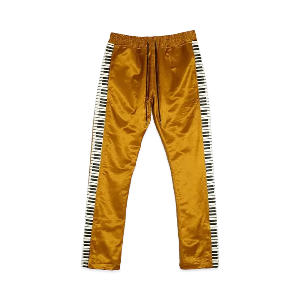 Just Don Piano Keys Tearaway Pants "Orange"