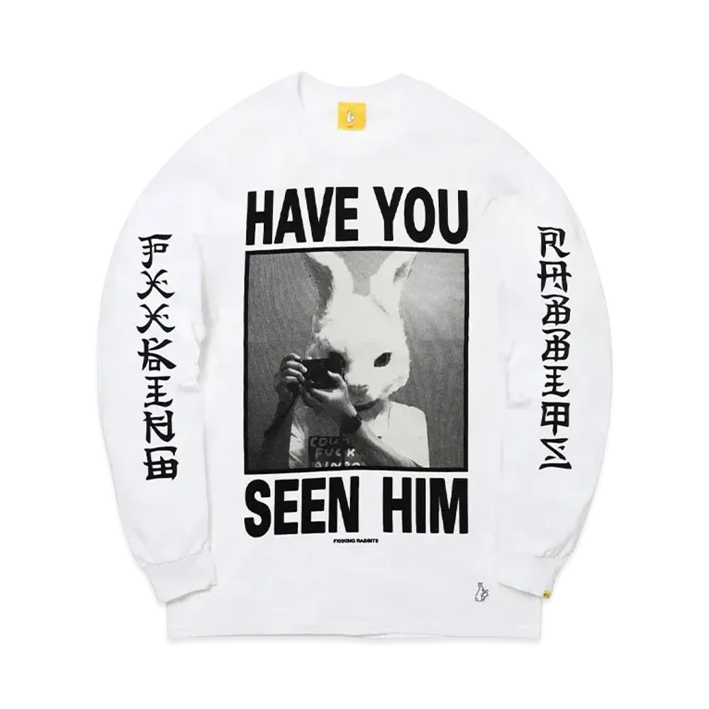 FR2 Have You Seen Him Long-Sleeve T-Shirt "White"