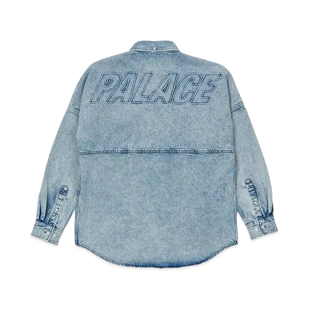 PALACE Denim Bossy Shirt "Blue"