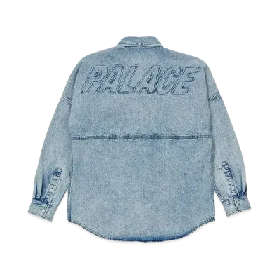 PALACE Denim Bossy Shirt "Blue"