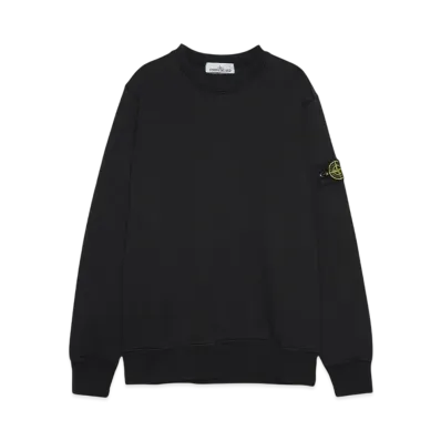 STONE ISLAND FELPA "BLACK"