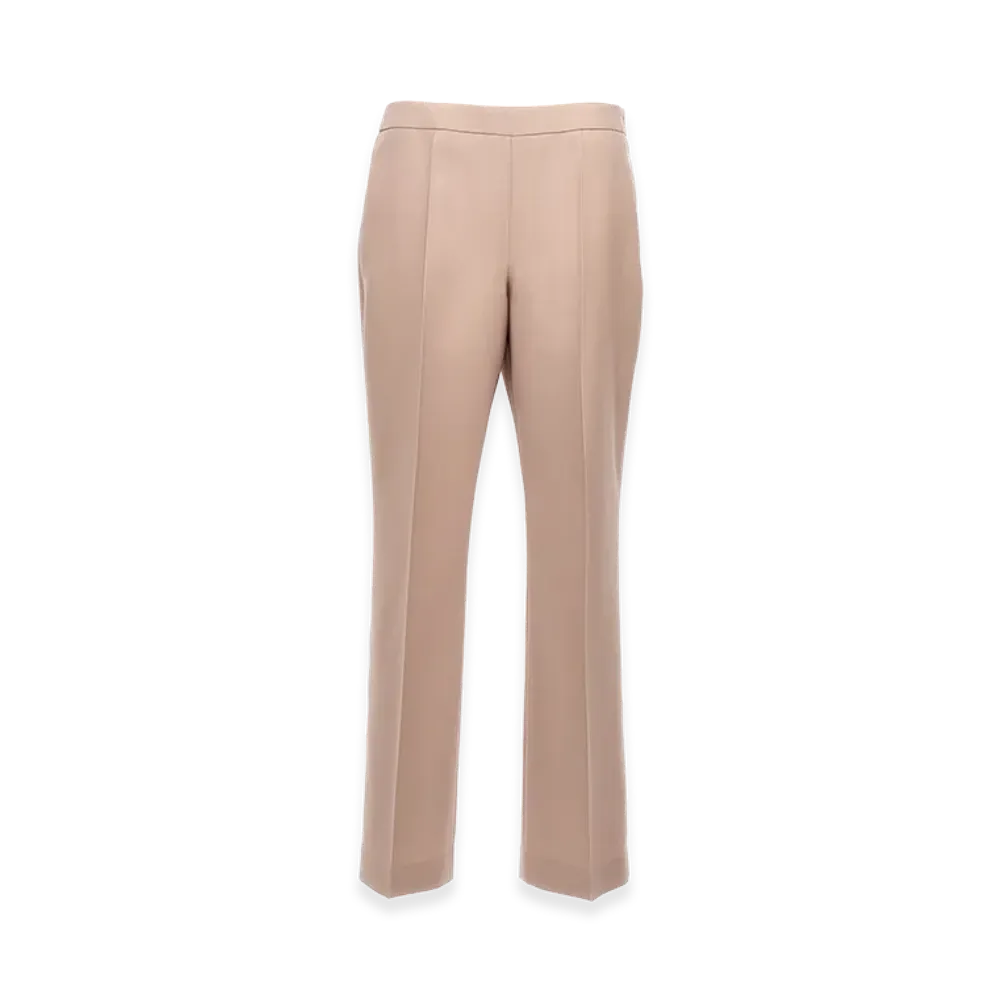 Jil Sander Women's Pleat Wool Pants "Beige"
