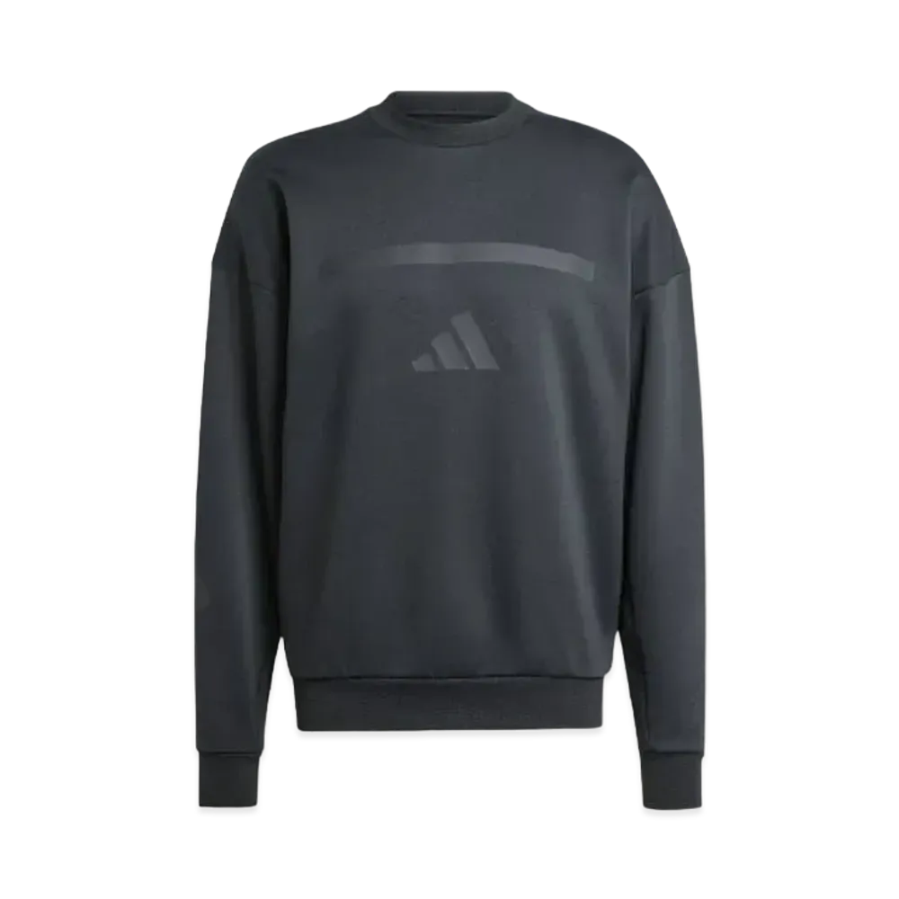 adidas Z.N.E. Crew Neck Top "Black"