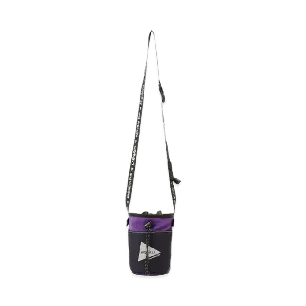 GRAMICCI x and wander Multi Patchwork Chalk Pouch "Multi Purple"
