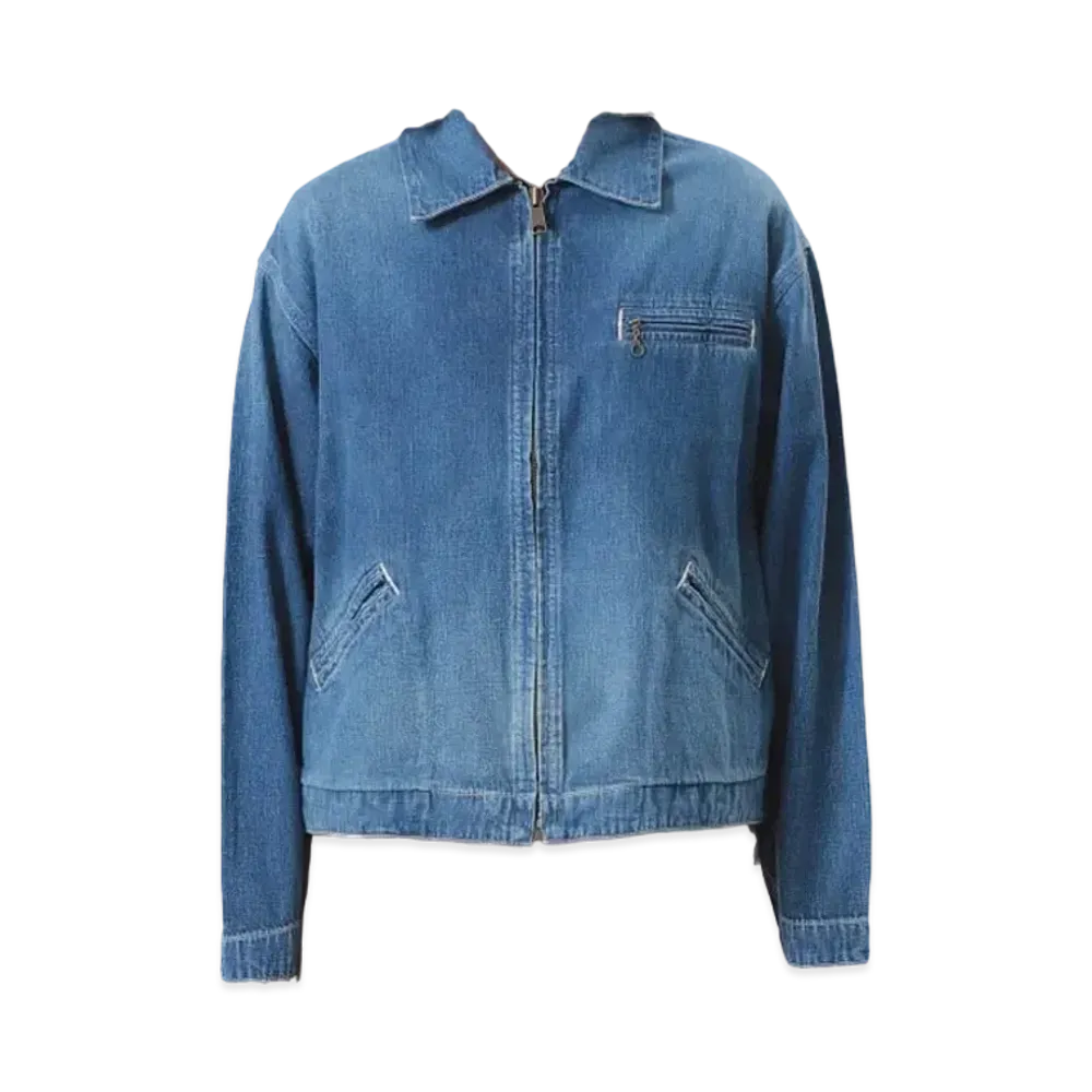 BEAMS BOY x orSlow Zipped Jacket Used Special "Denim Used"