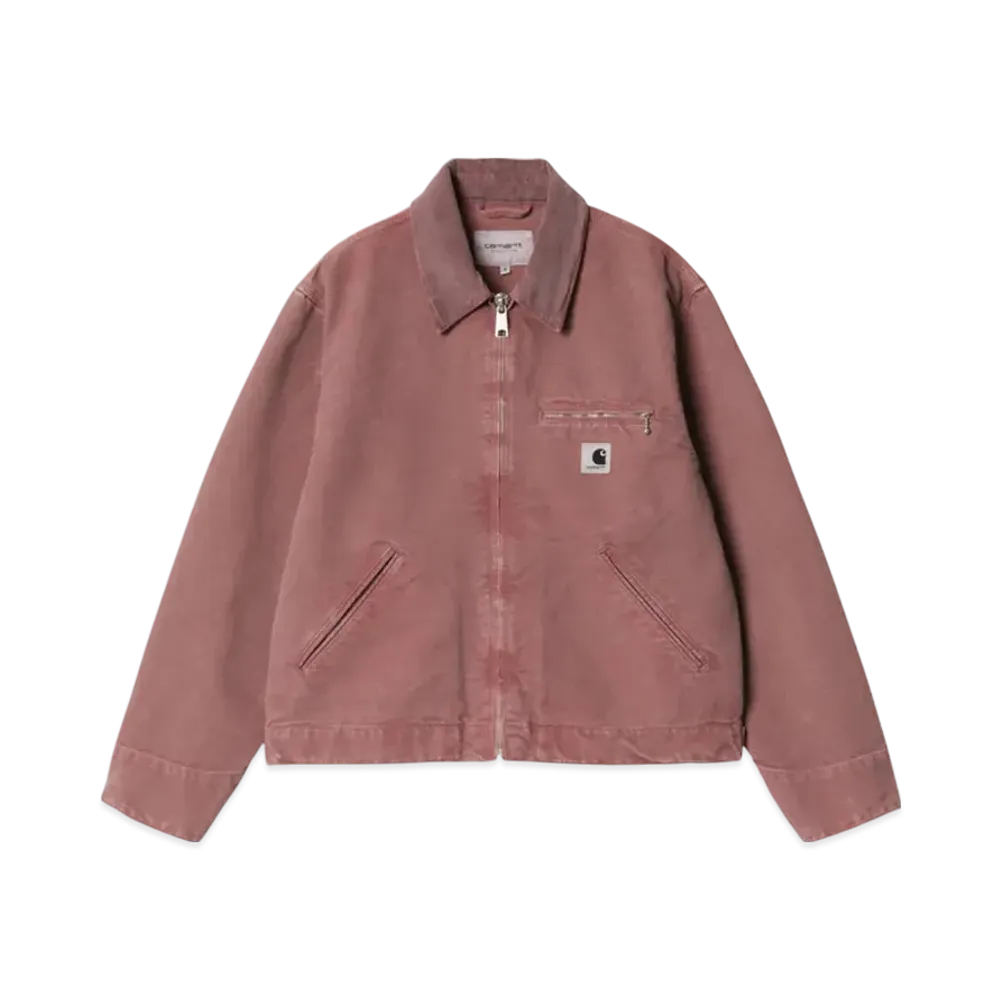 Carhartt WIP W' Og Detroit Jacket "Dusky Pink/Dusky Pink(Stone Canvas)"