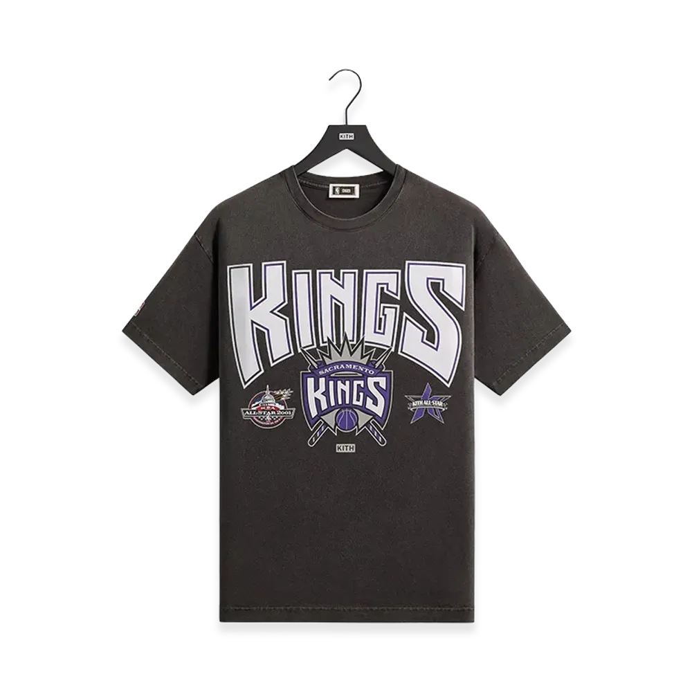 Kith x NBA All-Star Sacramento Kings Vintage Tee "Black"