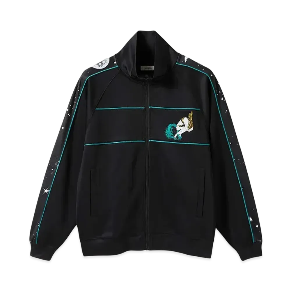 graniph x Urusei Yatsura Boy Meets Girl ACT.1 Track Jacket "Black"