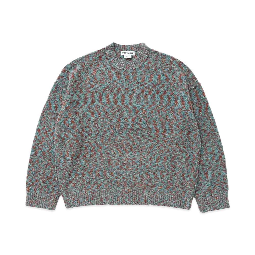TTT MSW Camouflage Pullover Knit "Blue"