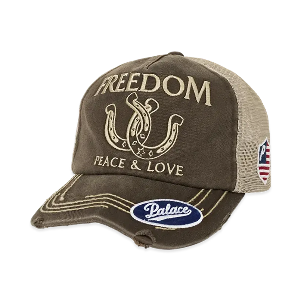PALACE Freedom Distressed Trucker "Fox"