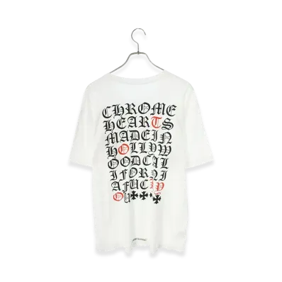 Chrome Hearts Made In Hollywood T-Shirt Tokyo Logo "White/Red/Black"