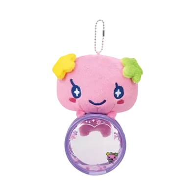 BANDAI "Ichiban Kuji" -Tamagotchi ~Congratulations! Congratulations on another collaboration! ~- C Prize Going out Pouch Mascot Flowertchi