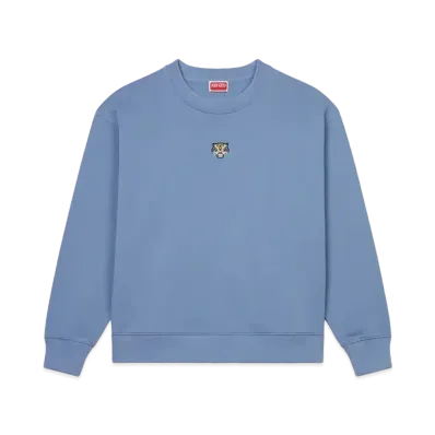 KENZO 'LUCKY TIGER' Classic Embroidery Sweat "Blue"