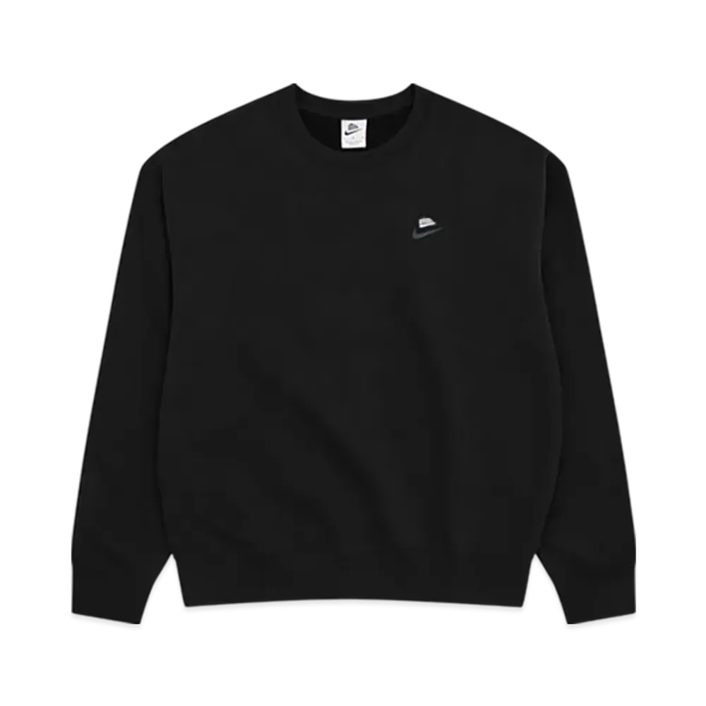 Nike x Dover Street Market Men's Fleece Crewneck Sweatshirt "Black"