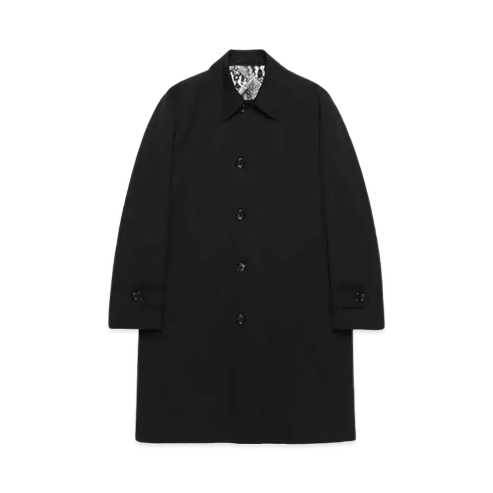WACKO MARIA BAL COLLAR COAT "Black"