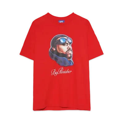 LFYT BIG PUN AIRBRUSH TEE "RED"