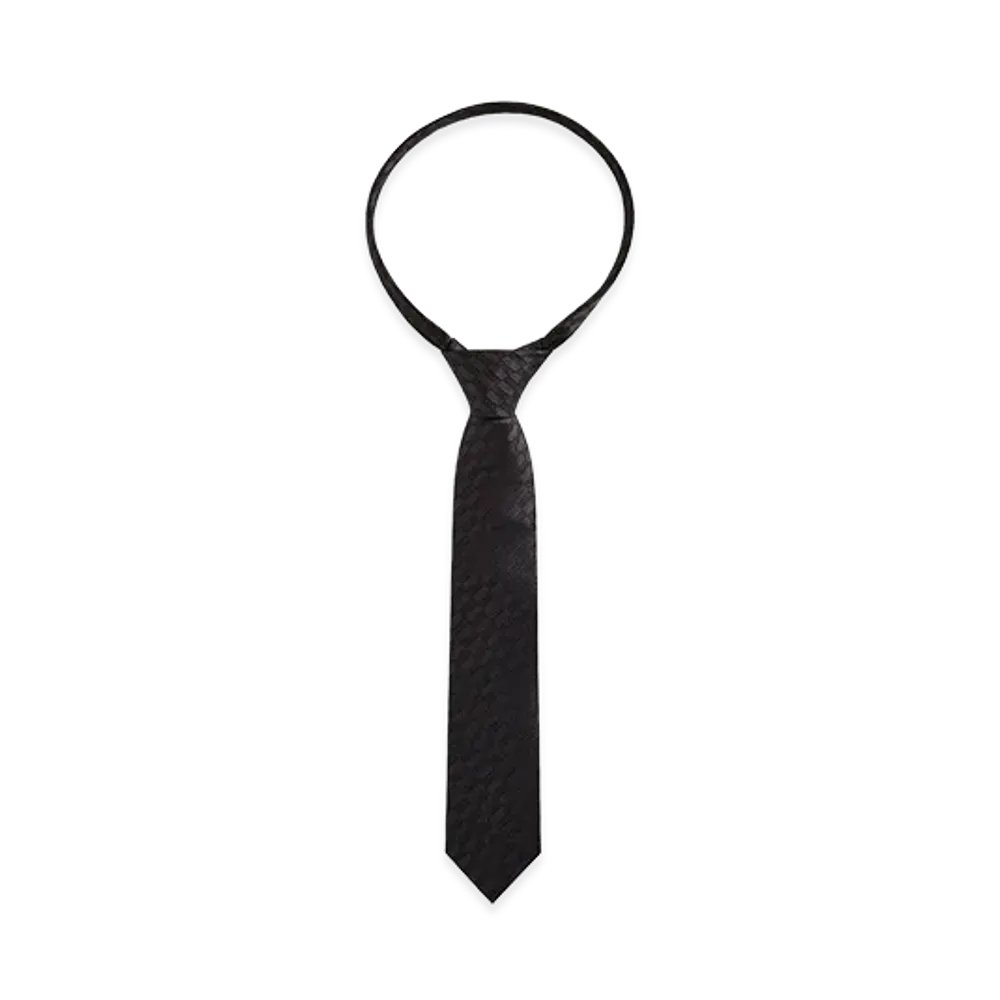 Kith Jacquard Classic Logo Tie "Black"