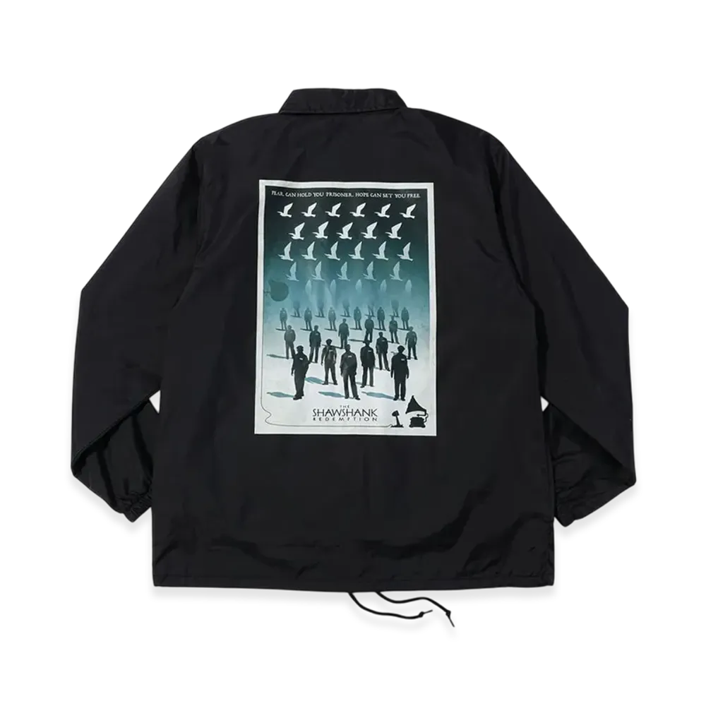 Weber x The Shawshank Redemption Coach Jackets Print "Black"
