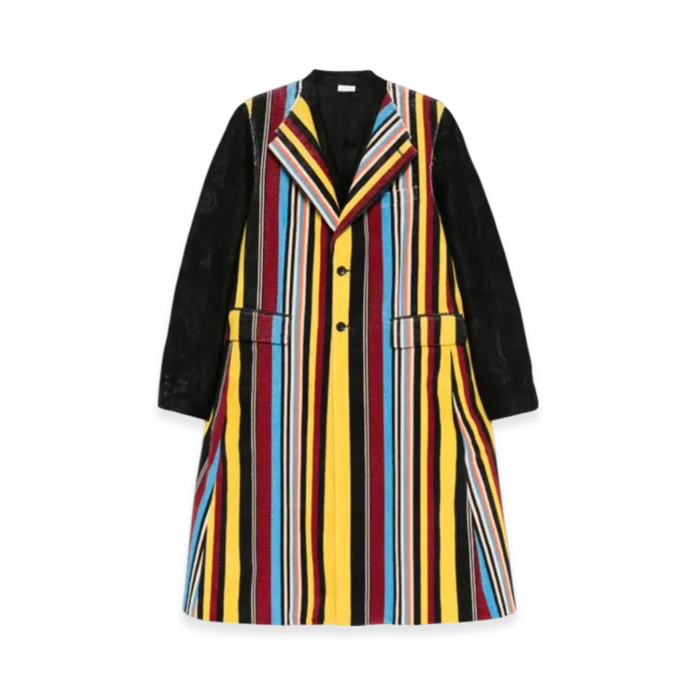 COMME des GARCONS HOMME PLUS Stripe Coat "Multi"