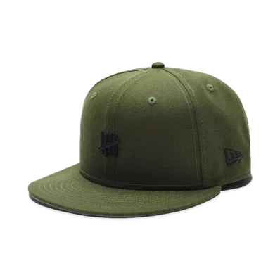 UNDEFEATED x NE Micro Icon Fitted "Olive"