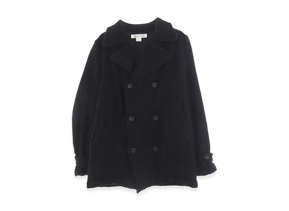 COMME des GARCONS SHIRT Wool Felting P Coat "Navy"
