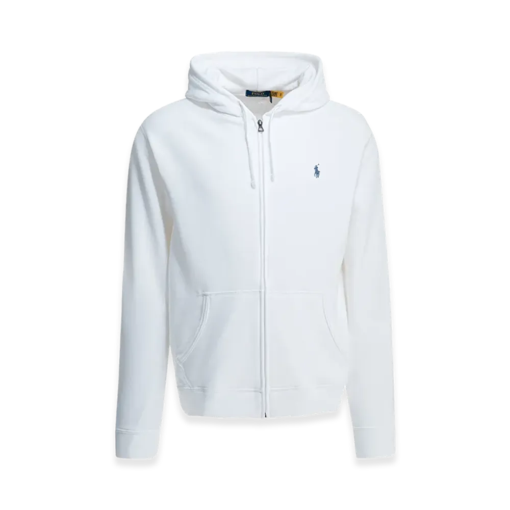 Polo Ralph Lauren Full Zip Sweatshirt With Logo "White"