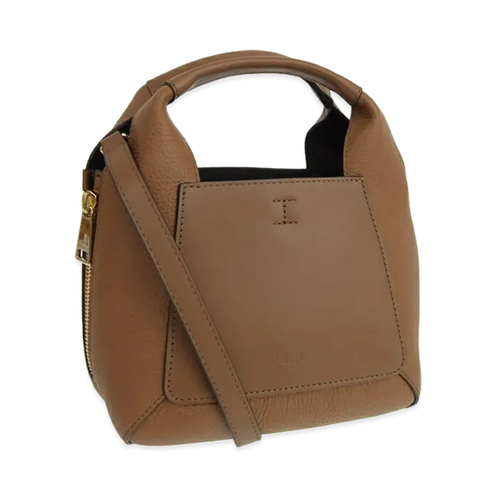 FURLA Gilda Mini Tote "Brown"