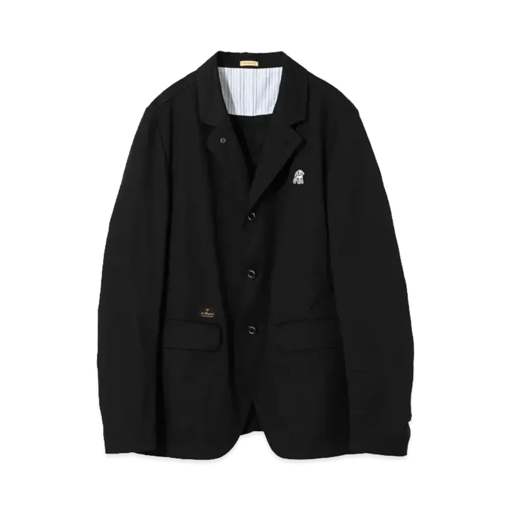 UNDERCOVER The Shepherd Cotton x Polyester Puckering Jacket "Black"