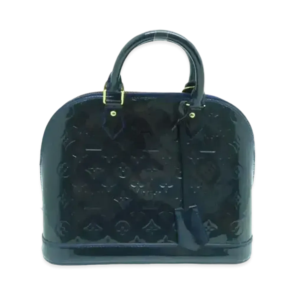 Louis Vuitton Alma PM Monogram Vernis "Grand Blue"