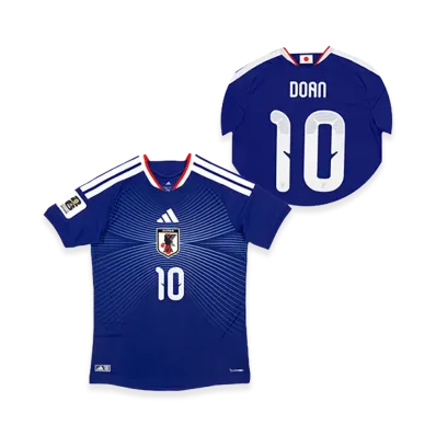 adidas Soccer Japan 2026 Home Authentic Jersey "FIFA World Cup 26 Official Sleeve Badge" #10 Ritsu Doan "Japan Blue"