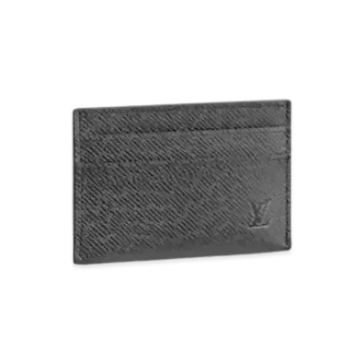 Louis Vuitton Porte Double Card Holder Taiga