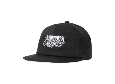 APHRODITEGANG Classic Logo Embroidery 5 Panel Cap "Black"