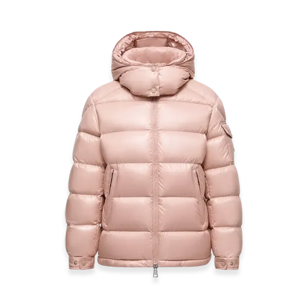 MONCLER Maire Hooded Short Down Jacket "Pink"