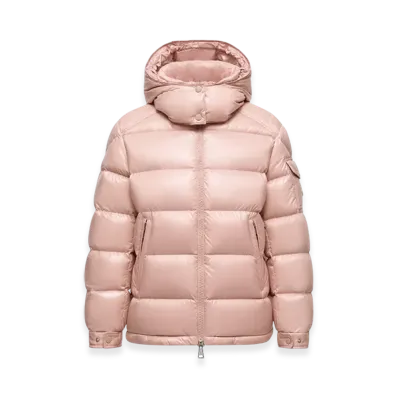 MONCLER Maire Hooded Short Down Jacket "Pink"