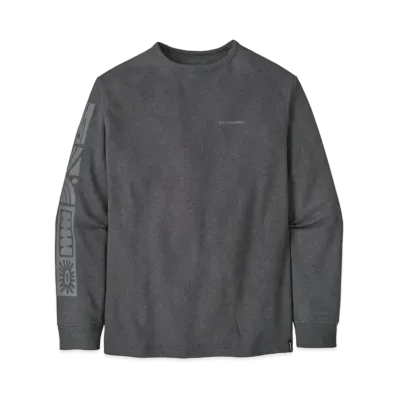 patagonia Men's Lightweight Dawn to Dusk Wild Rise Crew "Ink Black"