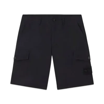 Stone Island Ghost L100014 Weatherproof Cotton Canvas "Black"
