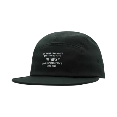 WTAPS T-5 01 / Cap / Poly. Twill. Spec "Black"
