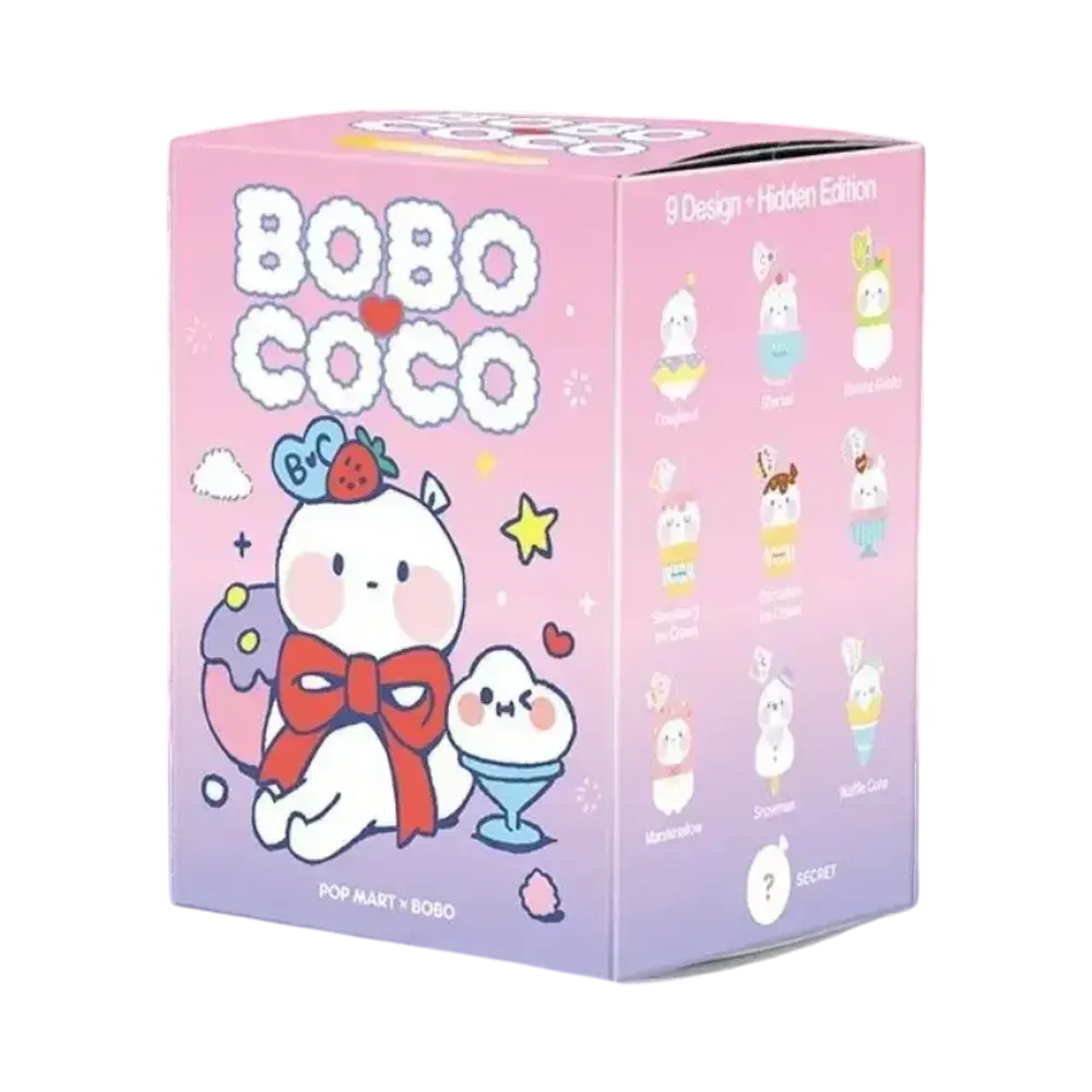 POP MART BOBO & COCO Sweets Series Plush with Ball Chain [Piece]