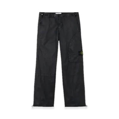 Stone Island 3100010 Organic Look Nylon Panama-TC "Black"