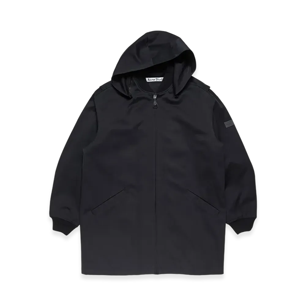 Acne Studios Hooded Twill Jacket "Black"