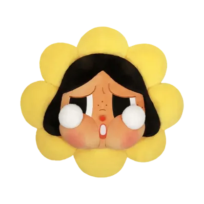 POP MART CRYBABY Sad Club Pillow Yellow