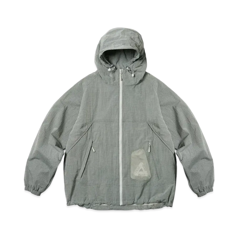 PALACE Y-Ripstop Shell Jacket "Steel Grey"
