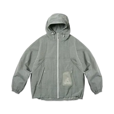 PALACE Y-Ripstop Shell Jacket "Steel Grey"