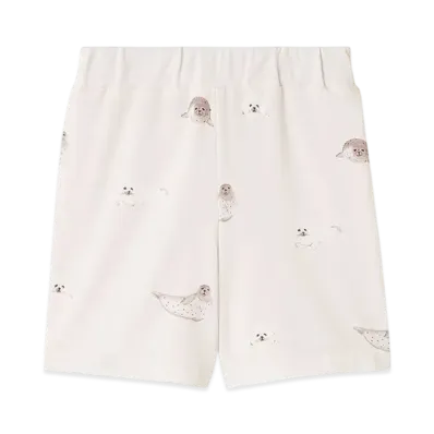 GELATO PIQUE Baby Cool Sensation To The Touch Seal Pattern Shorts "Pink"